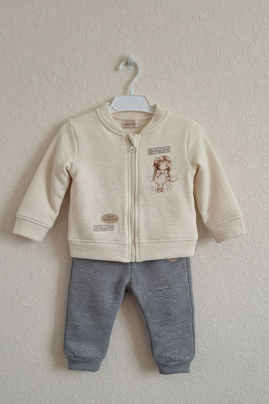 Smiles & Style: The "So Happy Girl" 3-Piece Cozy Set