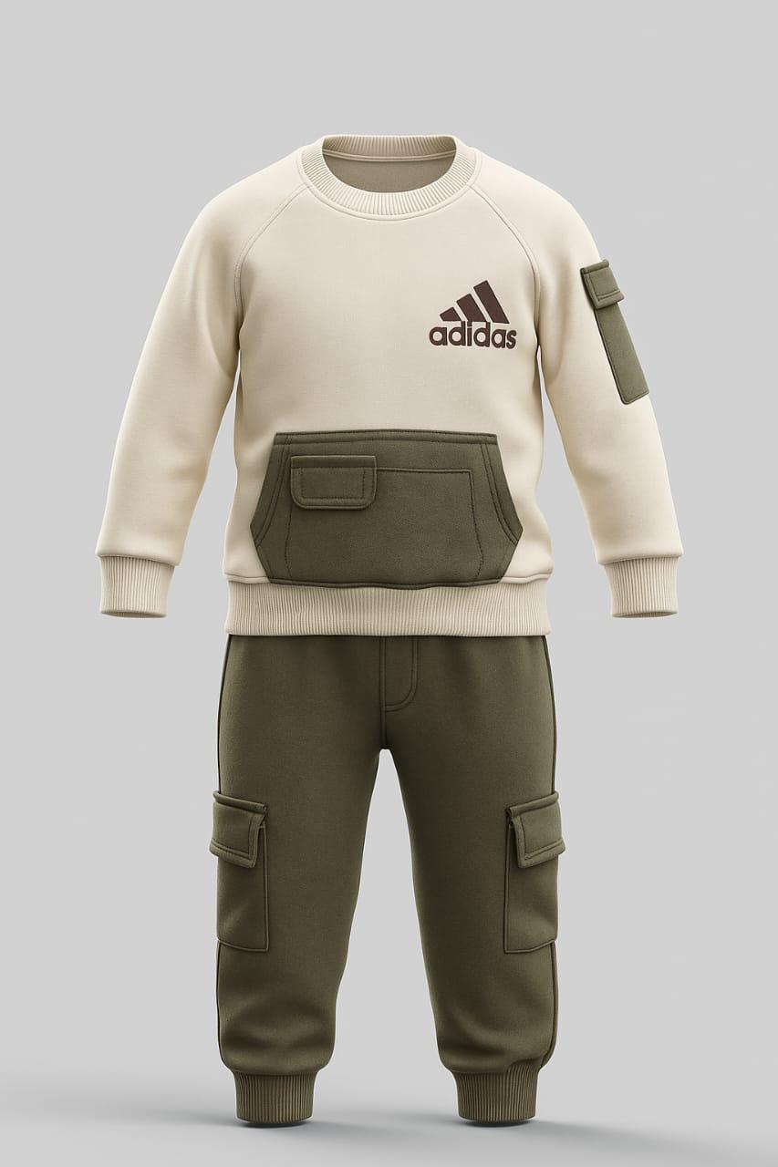 Sporty Cargo Comfort Suit