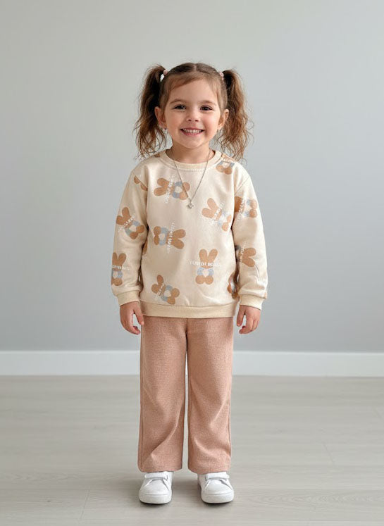Girl Sweatshirt and Pant Set